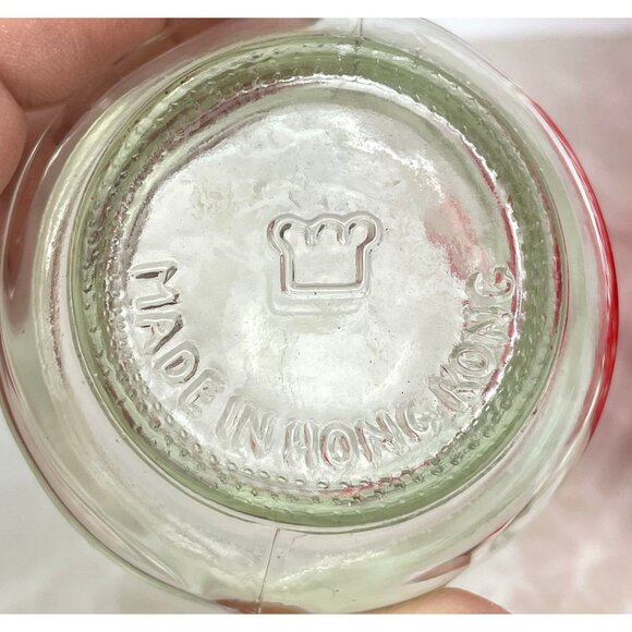 Vintage 70s condiment caddy, picnic plastic and glass dispensers - Picture 7 of 10